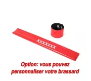 Brazalete KLIK rojo – Reflectante automático
