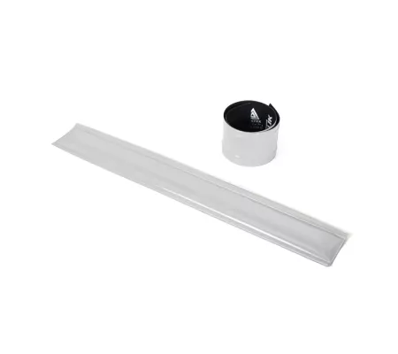 Brazalete KLIK blanco – Reflectante automático