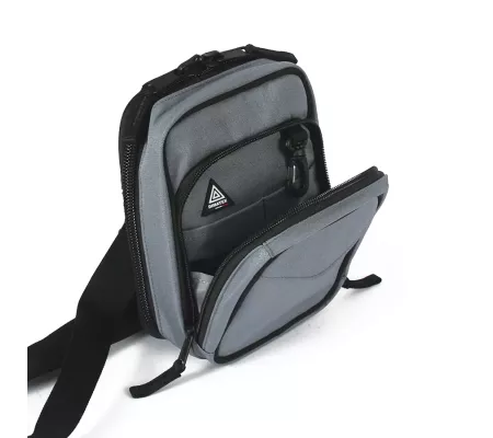 Bolsa portaarma BRONX antracita discreta y resistente