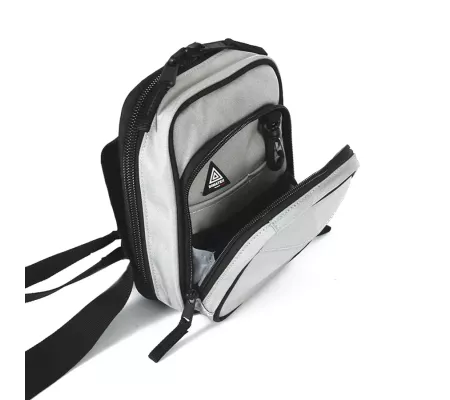 Bolsa portaarma BRONX gris claro discreta y resistente