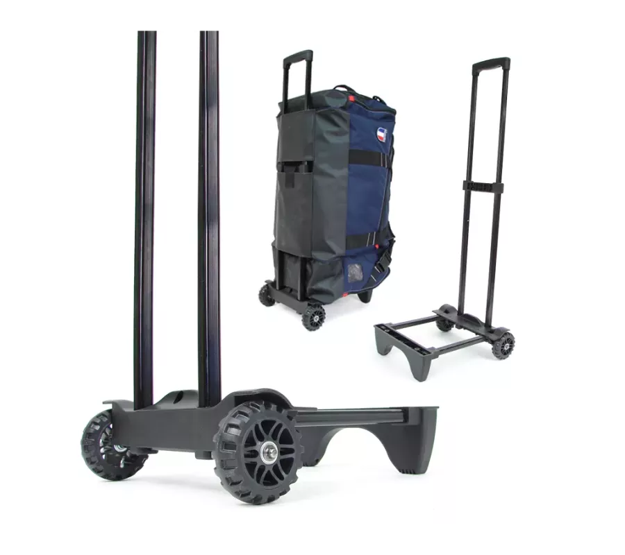 Trolley desmontable ligero y resistente para transporte
