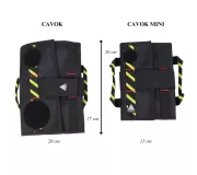 Plancheta de vuelo CAVOK negra para tablets hasta 11"