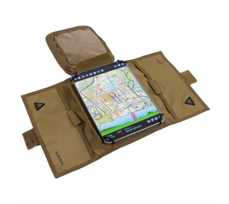 Plancheta de vuelo CAVOK coyote para tablets hasta 11''