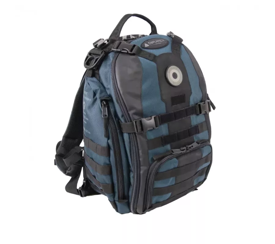 Mochila operacional BRACO Azul Noche resistente y táctica