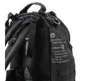 Mochila operacional BRACO Full Black resistente y táctica