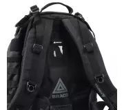 Mochila operacional BRACO Full Black resistente y táctica