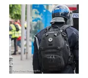 Mochila operacional BRACO Full Black resistente y táctica