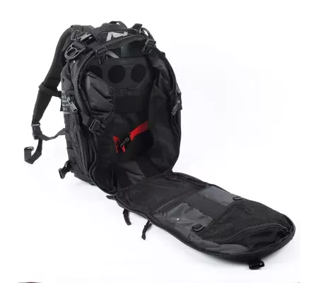 Mochila operacional BRACO Full Black resistente y táctica