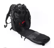 Mochila operacional BRACO Full Black resistente y táctica