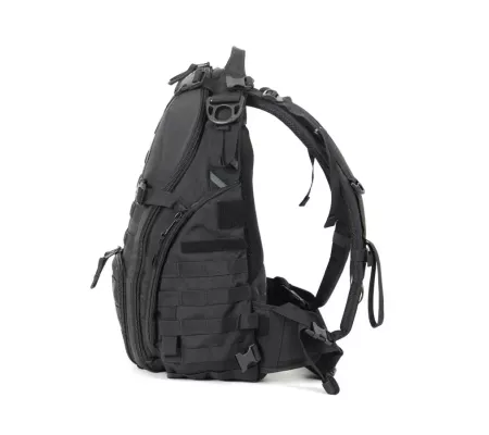 Mochila BRACO XL Full Black táctica, resistente y espaciosa