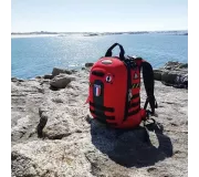 Mochila MATT Roja ligera y coqué termoformada