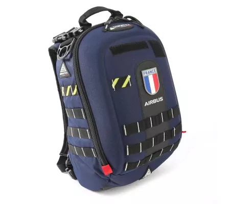 Mochila MATT AIRBUS Azul Noche ligera y coqué semi-rígida