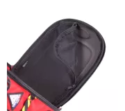Mochila MATT MINI Roja compacta, resistente y reflectante