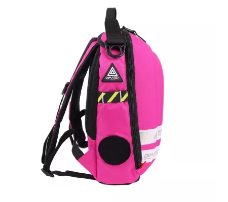 Mochila MATT MINI Rosa compacta y resistente