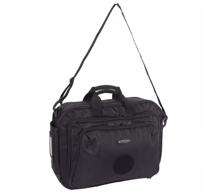 Mochila Maletín CONTROL 17 Full Black – Bolsa de misión y portadocumen
