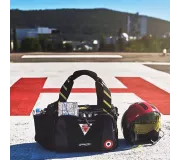 Mochila de Vuelo COCKPIT Negra – Bolsa para pilotos con compartimentos