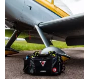 Mochila de Vuelo COCKPIT Negra – Bolsa para pilotos con compartimentos