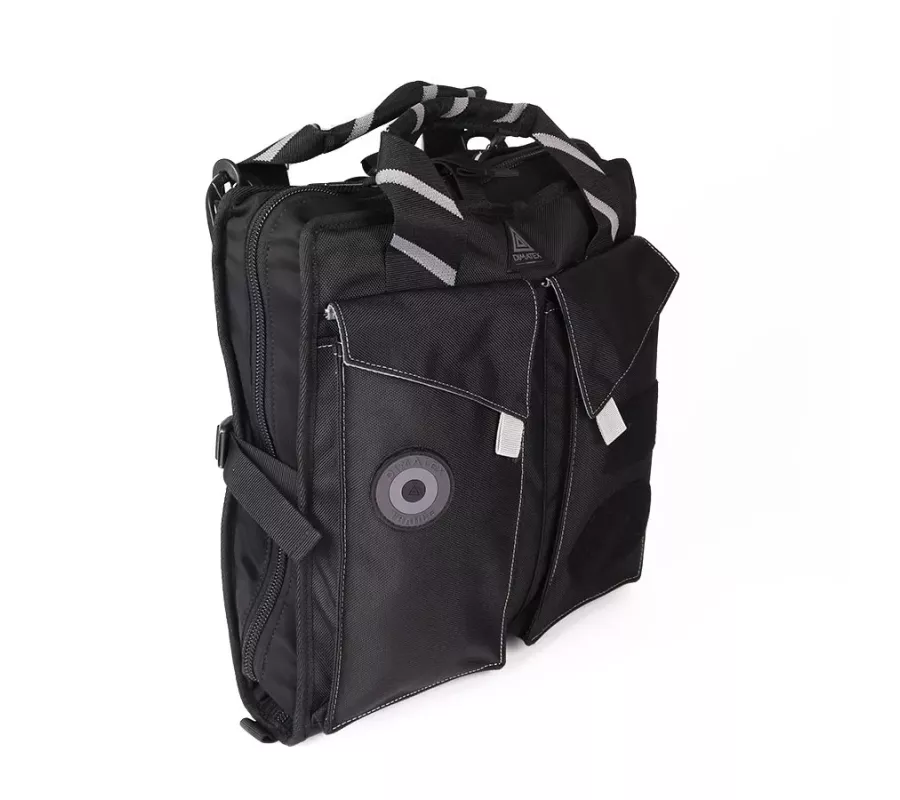Mochila de Vuelo TARMAC Full Black – Bolsa profesional para pilotos