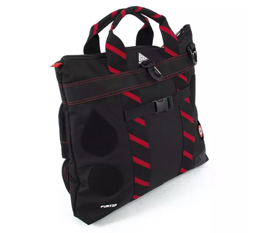 Mochila FURTIF Full Black – Resistente y personalizable