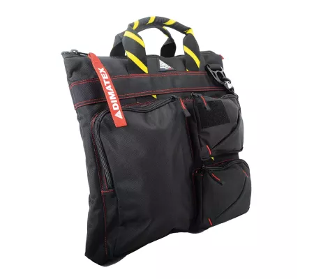 Mochila FURTIF Noir/Jaune – Resistente y personalizable