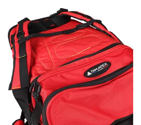 Bolsa de transporte táctica roja gran capacidad impermeable
