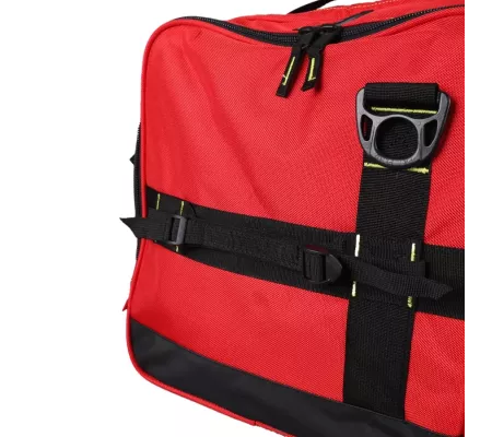 Bolsa de transporte táctica roja gran capacidad impermeable