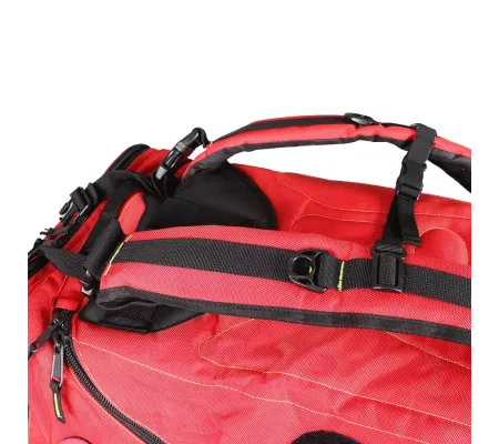 Bolsa de transporte táctica roja gran capacidad impermeable
