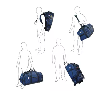 Bolsa BARACK Full Black | Bolsa Táctica Impermeable y Resistente