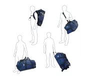 Bolsa BARACK Full Black | Bolsa Táctica Impermeable y Resistente