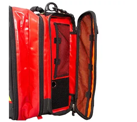 Bolsa de Emergencia HEROES PVC Roja | Bolsa Rescate Profesional