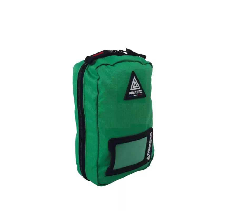 Poche Perfusión CHOC GREEN MOLLE | Bolsa Médica Ripstop