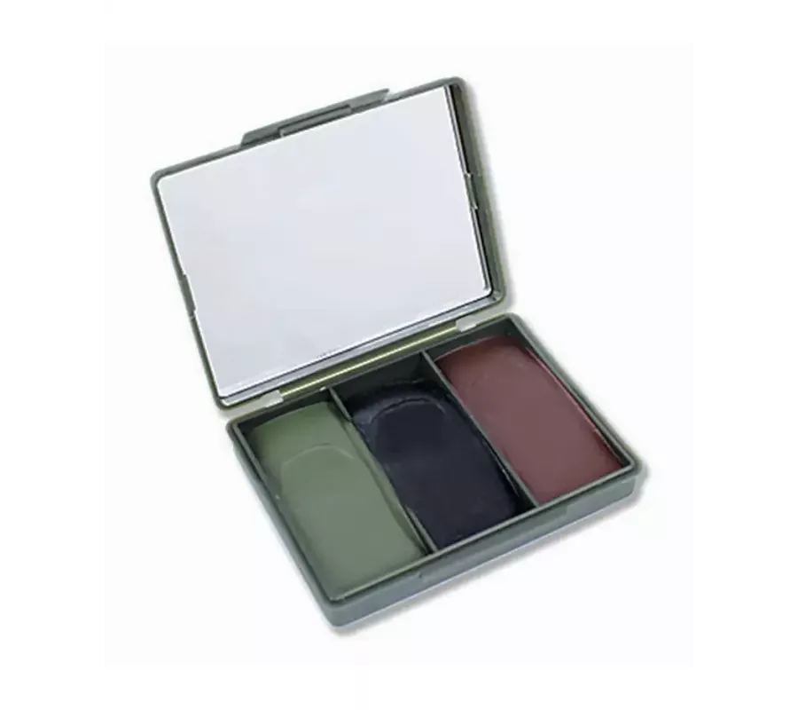 Crema de camuflaje tricolor x 30 unidades