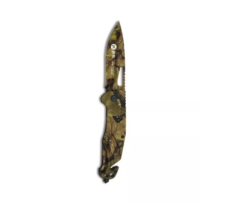 Navaja táctica plegable de camuflaje G10 – K25