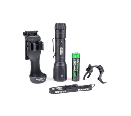 Lámpara TA30MAX con accesorios V55L y FR-2 - NEXTORCH