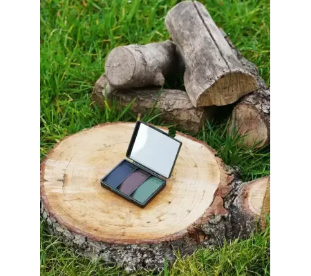 Crema de camuflaje tricolor x 30 unidades