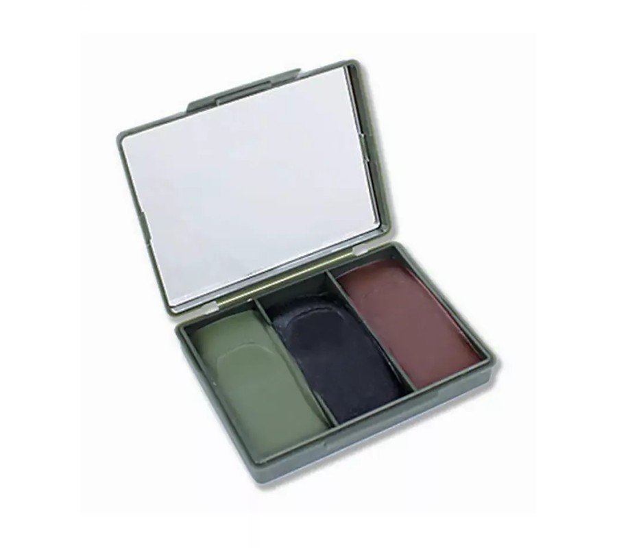 Crema de camuflaje tricolor