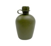 Botella de agua de plástico