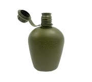 Botella de agua de plástico
