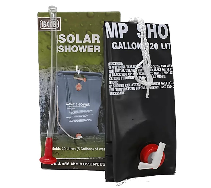 Ducha solar portátil