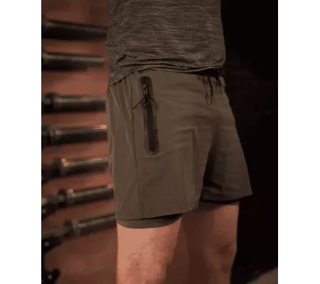 Pantalones cortos deportivos GK UNDERCOVER 2 en 1 para sprint