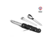 Cuchillo de Bivouac con cubiertos