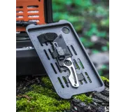 Cuchillo S-NECK con funda de Kydex + cuerda