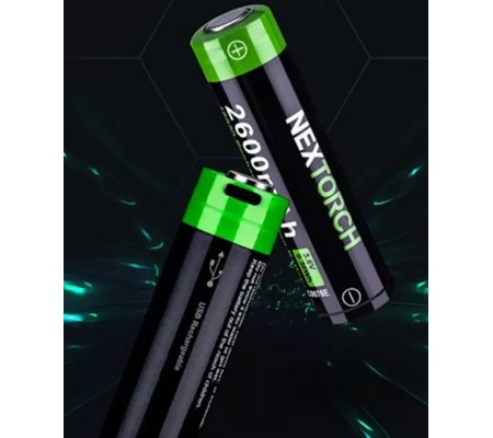 Batería 2DC20044 18650 de iones de litio - NEXTORCH