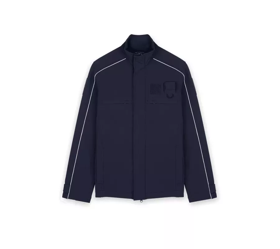 Chaqueta softshell de policía