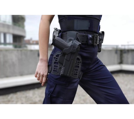 Funda de doble seguridad - S&W MP9, para zurdos