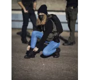 GK BOOTS - Piel, lona y cremallera