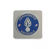 Medalla Gendarmería con soporte cuadrado