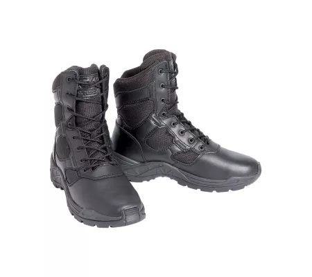 Botas de intervención cuero y lona