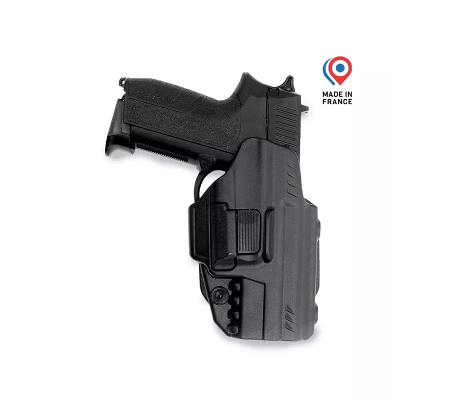 Funda civil inyectada con retención - diestro, S&W MP9