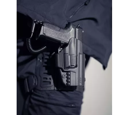 Funda civil inyectada con retención - zurdo, S&W MP9